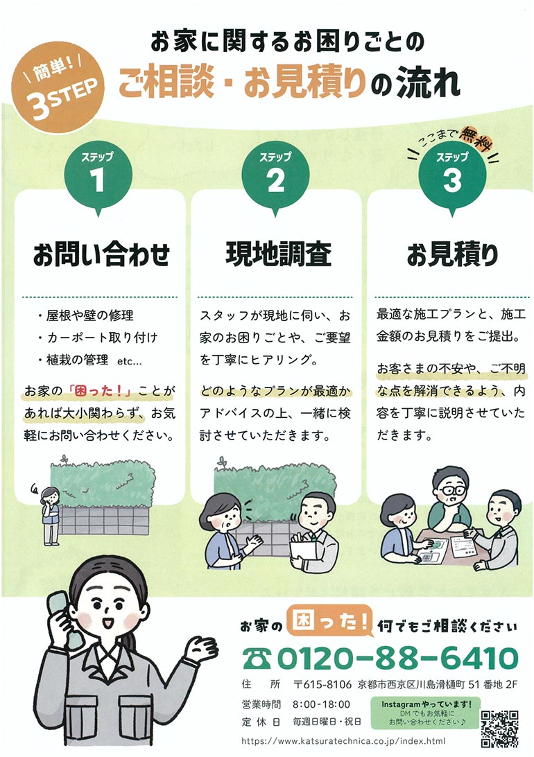 フリーダイヤル0120-88-6410
